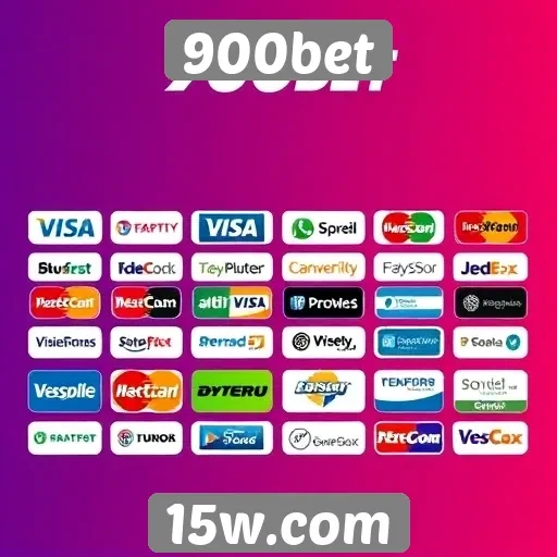 Opções de pagamento no 900bet